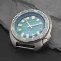 Tête de montre étanche automatique pour homme aiguilles de cadran tortue ormeau NH35 6105 6309