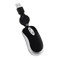 Mini souris filaire de jeu ergonomique avec câble USB rétractable 2.4G pour ordinateur fixe et