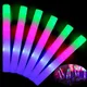 Bâtons Lumineux LED Colorés en Mousse Tube d'encouragement pour Anniversaire Mariage Carnaval