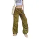 Fashion Women's Casual Pants with Elastic Waist Drawstring Loose Version Drawstring Spring Clothing