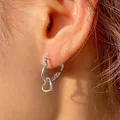 KOFSAC – boucles d'oreilles en forme de cœur pour femme bijoux en argent 925 accessoires de fête