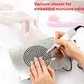 Aspirateur pour table de manucure intégrée dépoussiéreur de vernis à ongles machine de manucure