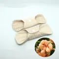 Protège-Culotte Lavable Réutilisable en Coton Biologique Tampon Hygiénique Fin Double Face pour