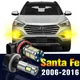 Ampoule antibrouillard LED lampe pour Hyundai Santa Fe 2006-2016 2007 2008 2009 2010 2011