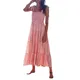 Robe longue à fleurs style bohémien bretelles Spaghetti sans manches style Boho plage Maxi