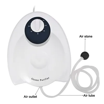 Purificateur d'air portable avec générateur d'ozone Ologging d'eau Préparations alimentaires
