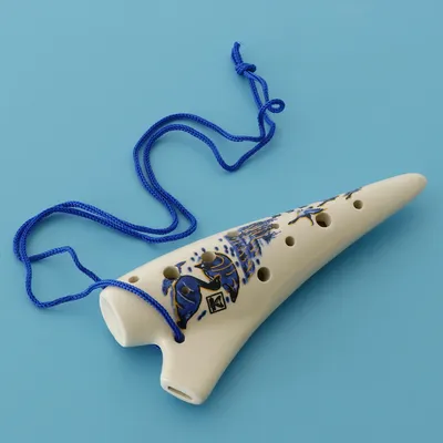 Ocarina en céramique pour enfants et adultes 12 trous prairie jouets musicaux