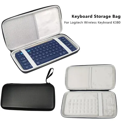Logitech K380/Apple Magic – Mini boîte de transport Ultra-mince sac de rangement anti-poussière