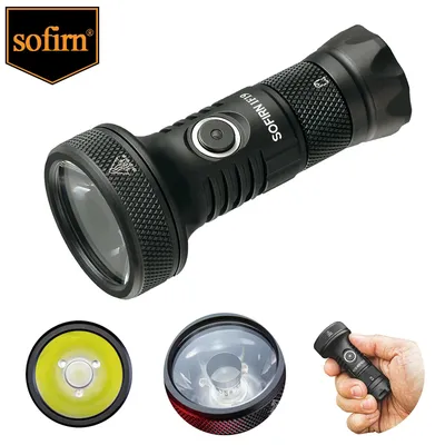 Sofirn – Mini lampe de poche IF19 Rechargeable par USB EDC 18350 lumens SST40 Portable avec
