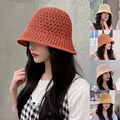 Chapeau de paille pliable pour femmes chapeau d'été pare-soleil vacances seau Cool bord de mer