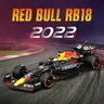 Bburago-Casque de pilote en alliage moulé sous pression Red Bull RB18 #1 Max Verstappen #11
