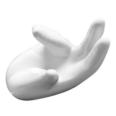 Support de main en céramique blanc 6/12 trous collecteur Ocarina Base pour les amateurs de musique