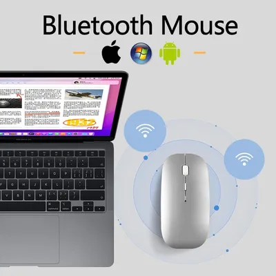 Souris Bluetooth sans fil pour MacPleAir 13.3 MacPlePro 14 " 16" iMac iPad Pro 12.9 11