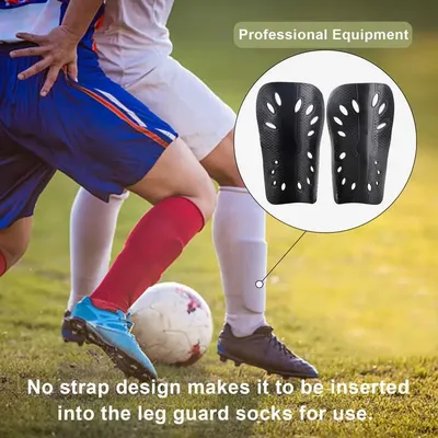Protège-tibias pour enfants et garçons leggings de football protection des pieds protège-tibias