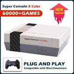 Consoles de jeux vidéo rétro Super Console X Cube DC Arcade Mame TV BOX plus tard avec 60000