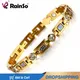 Rainso-Bracelet de guérison énergétique pour femme boucles intelligentes magnétiques éléments de