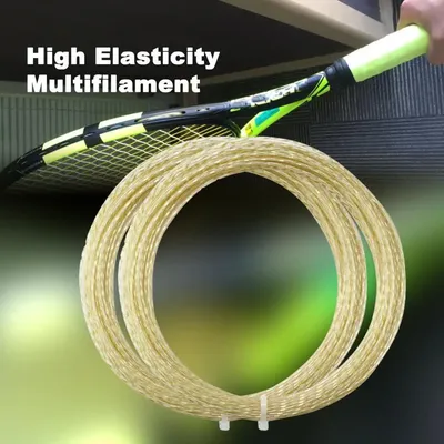 Raquette de Tennis en fil de Nylon corde résistante à l'humidité couleur vive 1.30mm