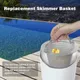 Panier d'écumage de piscine universel en plastique Durable accessoires de piscine