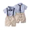 Ensemble de vêtements pour bébés garçons tenue formelle pour enfants costume de fête pour bébés