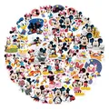 10/30/60pcs Disney Mignon Mickey et Donald Duck Dessin Animé Autocollants Enfants Jouet Journal