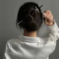 Épingle à cheveux en métal pour femmes épingle à cheveux épée chinoise bâtons de cheveux punk