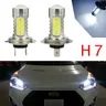 Feux de jour blancs H7 LED pour Hyundai Genesis macMiVeloster 2 pièces