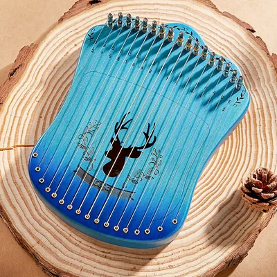 Mini Instruments de musique Portable à 17 cordes Piano à doigts pour débutant Kalimba créatif