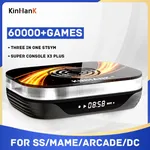 KinHank-Super Console Bery Plus avec plus de 60000 jeux rétro console de jeu vidéo prise en charge