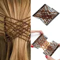 Peignes à cheveux extensibles magiques pour femmes double glissière magique professionnelle
