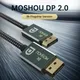 Moshou – câble DisplayPort 2.0 8K 60Hz 4K 144Hz 77.4Gbps DP 2.0 pour vidéo PC portable TV RTX 3080