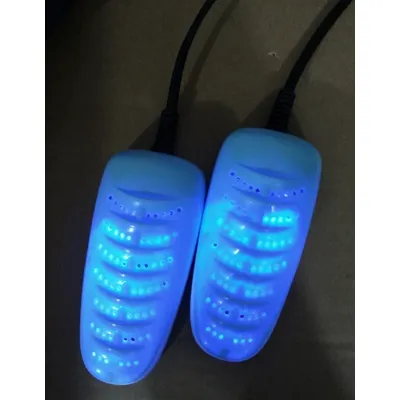 Sèche-chaussures en plastique pour enfants 220V 14W avec lampe à voile élimine les odeurs