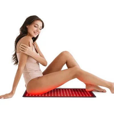 Coussin de Massage portable thérapie à la lumière rouge pour soulager les douleurs musculaires du