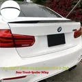 Becquet arrière en carbone pour BMW M3 becquet de coffre aile de coffre look ABS F30 série 3