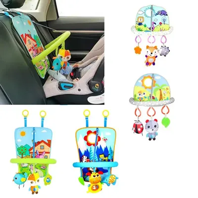 Siège de voiture pour bébé 1 pièce jouet arc actif siège de voiture arrière jeux jeux