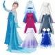 Disney-Robe de princesse congelée pour filles Elsa reine des neiges Cosplay costume d'Halloween