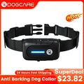 DOGCARE-Collier anti-aboiement pour chien accessoire d'entraînement 5 niveaux de sensibilité et 7