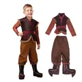 Costume de Cosplay pour enfants Costume d'halloween reine des neiges avec bottes Costume de