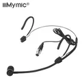 Iiimymic – Microphone de casque noir unidirectionnel 3 broches XLR TA3F pour système BodyPack sans