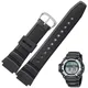 Bracelet de rechange en caoutchouc pour Casio AE-1000w AQ-S810W SGW-400H/SGW-300H boucle ardillon