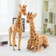 Jouets en peluche girafe pour enfants énorme vraie vie poupées en peluche mignonnes beurre de