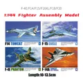 Modèle de chasseur assemblé 1/144 F-14 F-15 F/A-18 modèle de Simulation militaire