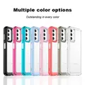 Coque en silicone transparent pour Samsung Galaxy coque de protection en TPU A04S A53 A73 A23