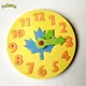 Jeu de Puzzle en Mousse pour Enfant de 3 à 6 Ans Horloge Kawaii Jouets d'ApprentiCumbria 13x13cm