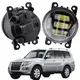 Ensemble de phares antibrouillard LED H11 12V 2 pièces pour Mitsubishi Pajero 4/IV v8 _ w v9 _ w