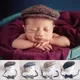 Bonnet à visière avec nœud papillon pour nouveau-né accessoire de photographie pour bébé garçon
