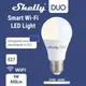 Shelly Duo – ampoule magique intelligente WiFi Rgbw/blanc 9W 220-240V variable fonction de