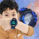 Montre électronique de Sport militaire pour enfants pour garçons et filles cadran lumineux