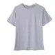 M2EA – T-shirt manches courtes pour hommes col en V coton décontracté Slim Fit couleur unie