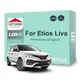 Kit d'ampoules d'intérieur LED pour Toyota Etios Liva Cross 8 pièces pour voiture de 2010 à 2018