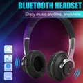 Casque sans fil H2 supra-auriculaire lumière LED multicolore micro intégré compatible Bluetooth